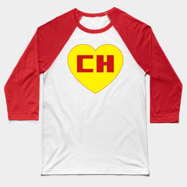 Chapulin Colorado Baseball T-Shirt by triggerleo